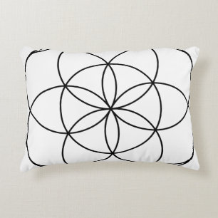 Samen des Lebens Heilige Geometrie Dekokissen
