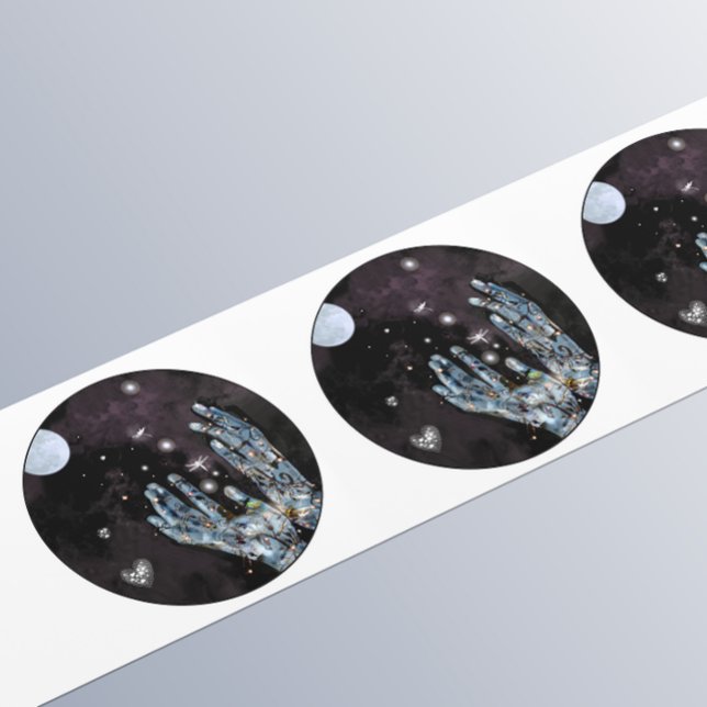 Samen des Schicksals! Runder Aufkleber (Von Creator hochgeladen)