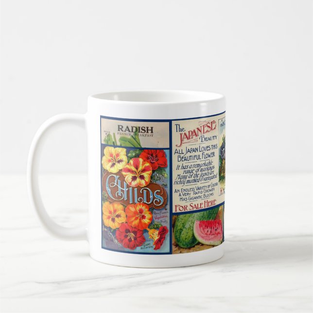 Samen-Paket-Tasse Tasse (Links)