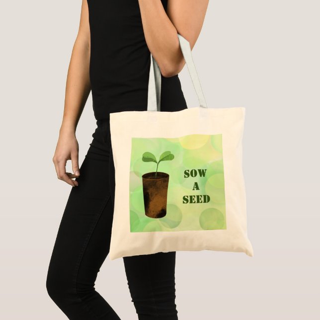 Samen säen tragetasche (Vorderseite (Produkt))