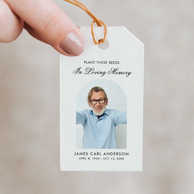 Samentütchen-Gedenkstätte In Liebe Erinnernd Foto Geschenkanhänger (Von Creator hochgeladen)