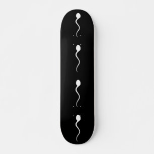 Samenzellen auf Rädern! Skateboard