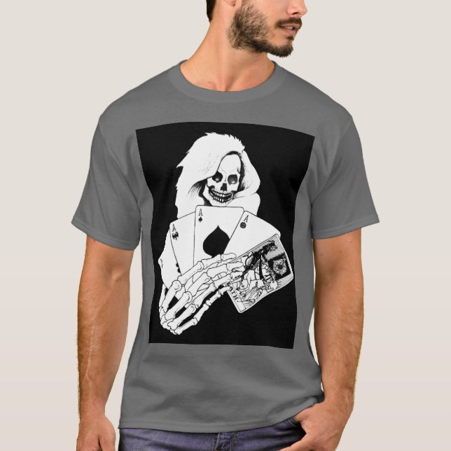 Samhain Death Dealer Horror Punk Death Rock Danzig T-Shirt (Vorderseite)