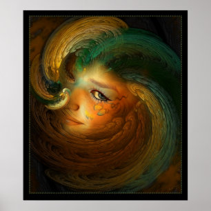Samhain Fantasy Art Print Poster