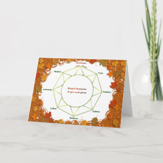 Samhain Gruß-Karte Karte