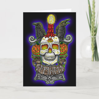 Samhain - Halloween Karte