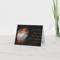 Samhain Handfasting Save the Date Notecard