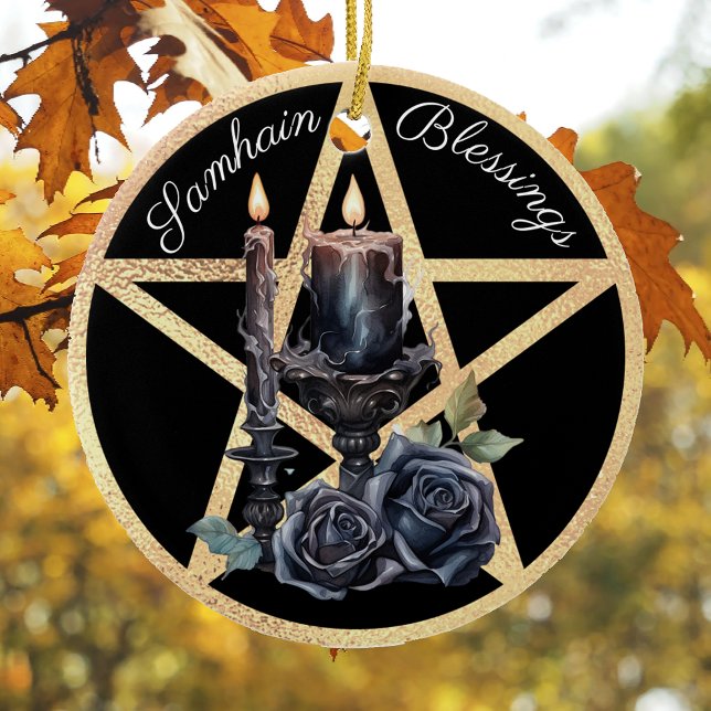 Samhain Keramik Ornament (Von Creator hochgeladen)