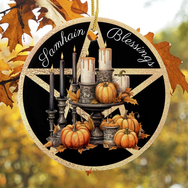 Samhain Keramik Ornament (Von Creator hochgeladen)