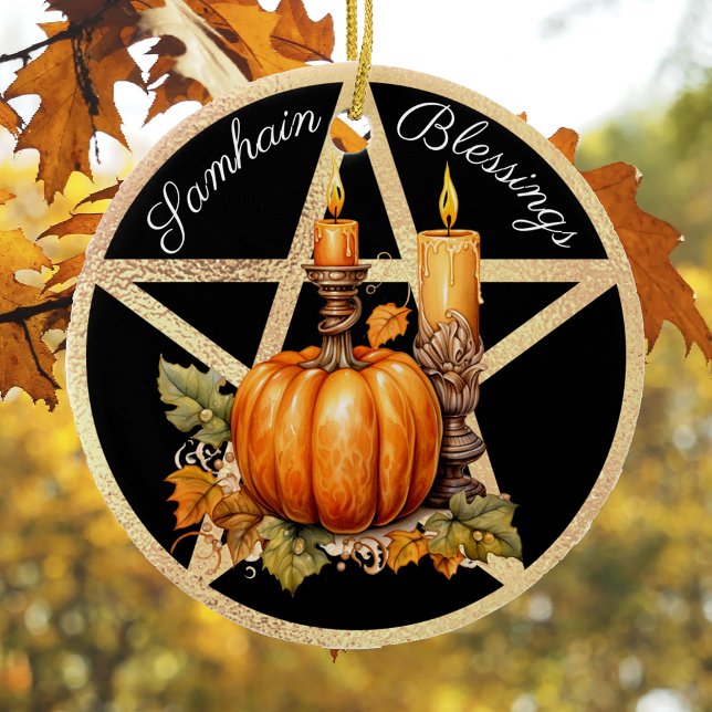 Samhain Keramik Ornament (Von Creator hochgeladen)