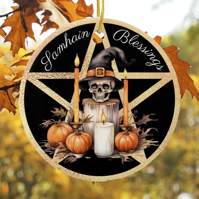 Samhain Keramik Ornament (Von Creator hochgeladen)