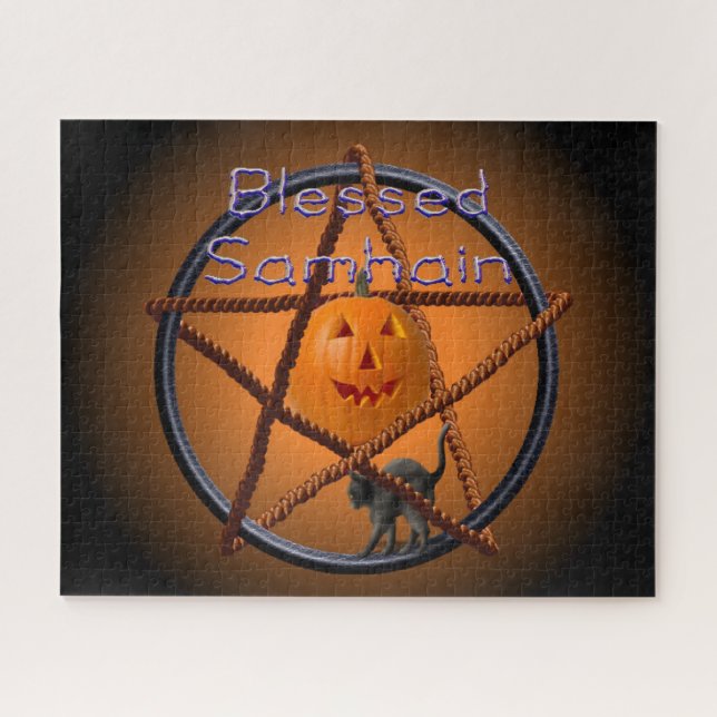 Samhain Pentagramm Puzzle (Horizontal)
