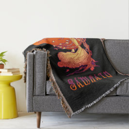 Samhain Throw Decke