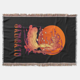 Samhain Throw Decke