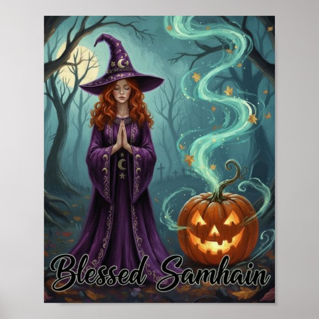 SamhainHexe Poster (Vorne)