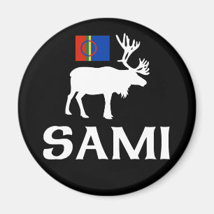 Sami, die Leute von acht Jahreszeiten Magnet