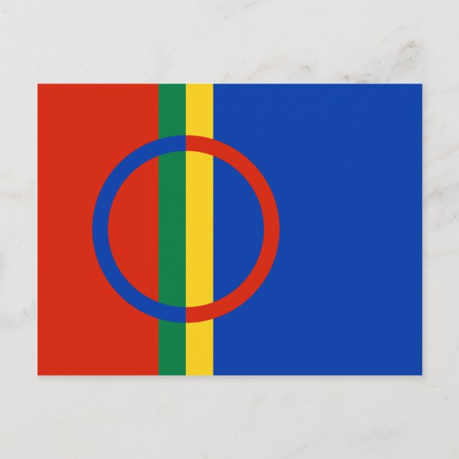 Sami, Finnland Postkarte (Vorderseite)