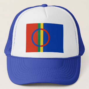 Sami Flaggen-Hut Truckerkappe