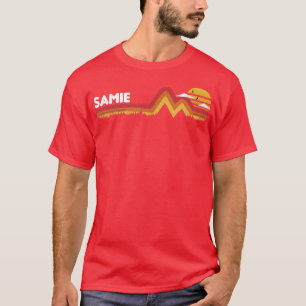Samie Funny Retro Vintag Sunset Samie 80er 90s T-s T-Shirt