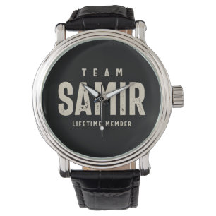 Samir Personalisiert Name Armbanduhr