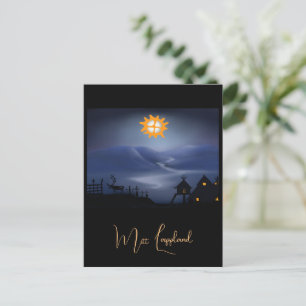 Samisk Boplats! Postkarte