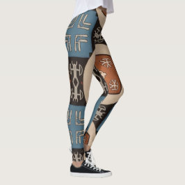 Samisk inspiration leggings