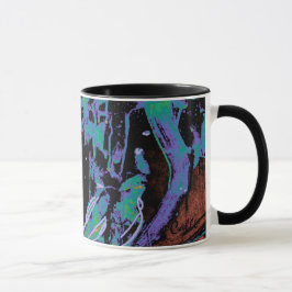 Sammelbare abstrakte Kunst-Tasse mit Callis Stern Tasse