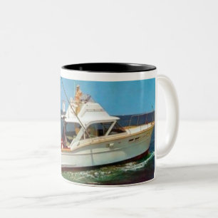 Sammelbarer Chris-Handwerks-Kommandant Boats Zweifarbige Tasse