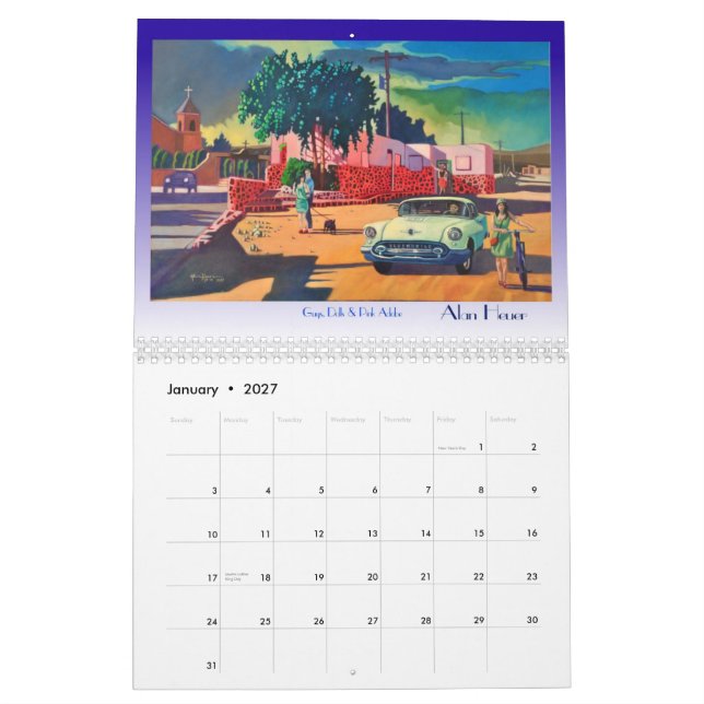 SAMMELBARER Kalender 2013! Vintage LKWs und Autos (Jan 2027)