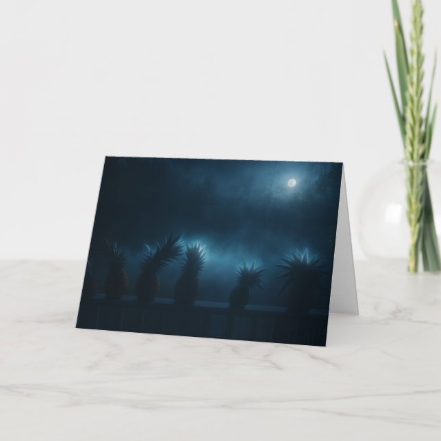 Sammelfähige Glow-Forth-Grußkarte Dankeskarte (Vorderseite)