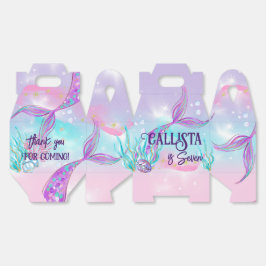 Sammelherde für das Party "Mermaid" Geschenkschachtel