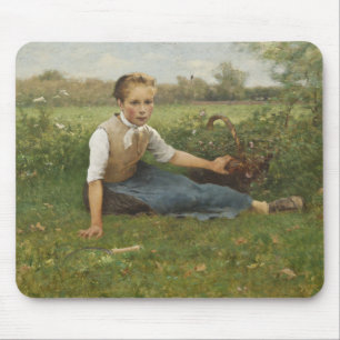 Sammeln-Blumen 1882 Mousepad