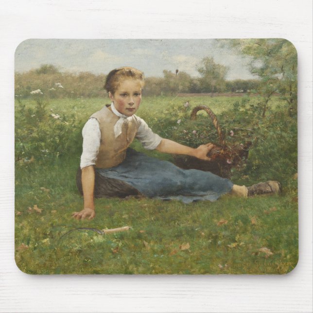 Sammeln-Blumen | 1882 Mousepad (Vorne)