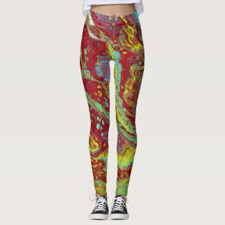 Sammeln Sie bis zu 3 kostenlose Form Psychedelisch Leggings