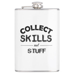 sammeln Sie Fähigkeiten, die nicht gut sind Flachmann