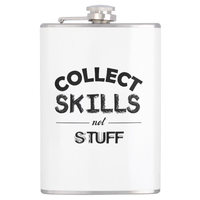 sammeln Sie Fähigkeiten, die nicht gut sind Flachmann (Vorderseite)