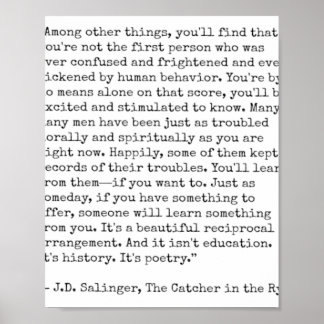 Sammeln von Roggen Poster