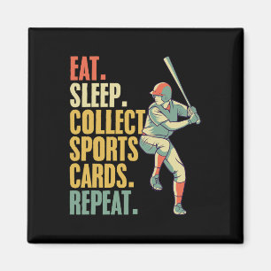 Sammeln von Sportkarten Basketball Baseballkarte Magnet