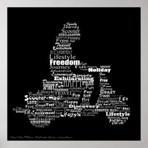 Sammelposter für Scooter Poster