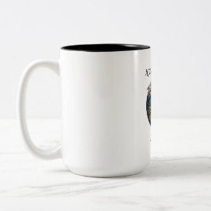 Sammle Momente, keine Dinge Reisekaffeetasse Zweifarbige Tasse