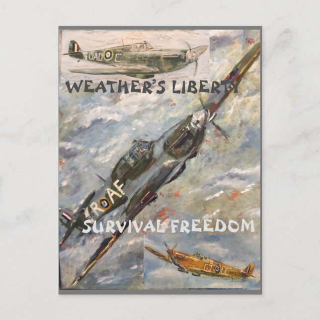 Sammler Postkarte mit JackCrisp Motto (Vorderseite)