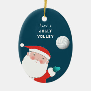 Sammlerobjekt Volleyball Keramik Ornament