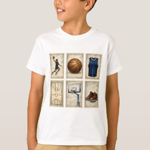 Sammlerstücke Vintage-Basketballmarken T-Shirt