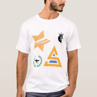 Sammlung abstrakter Logos und Symbole