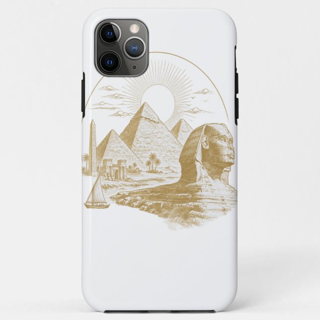 Sammlung Altes Ägypten Case-Mate iPhone Hülle (Rückseite)