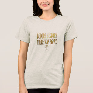 Sammlung Altes Ägypten Tri-Blend Shirt