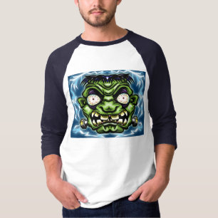 Sammlung Daves Weiss Inktober: Frankenstine T-Shirt