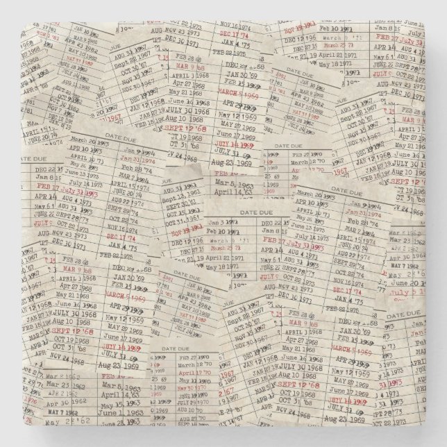 Sammlung der Bibliothek Steinuntersetzer (Vorderseite)