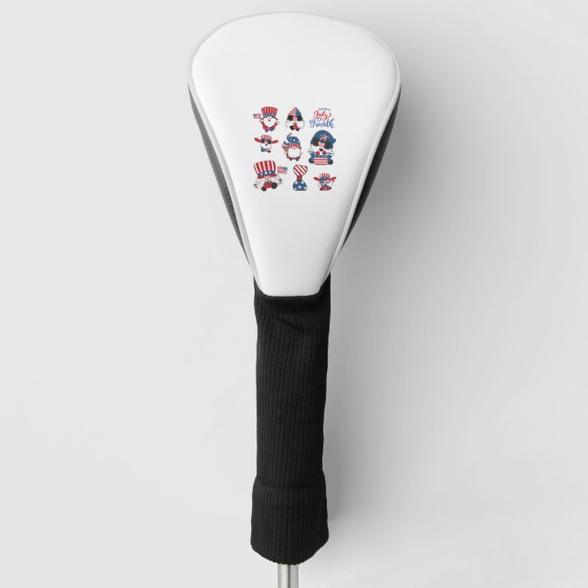 Sammlung der Gnomes vom Juli Golf Headcover (Vorderseite)