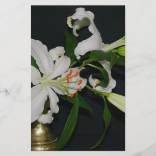 Sammlung irischer Muster und Blume Briefpapier